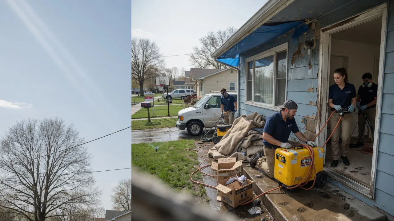 Basement Flood Cleanup in Strandquist, MN near me